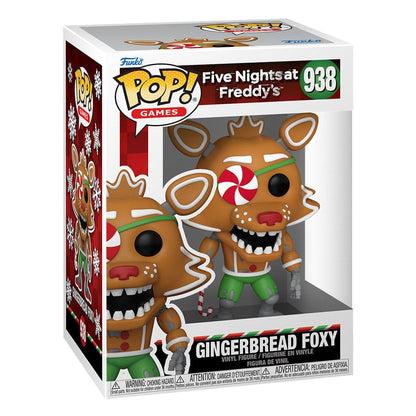 Freddy's Pop'ta beş gece! Oyunlar Vinil Figür Tatil Foxy 9 cm