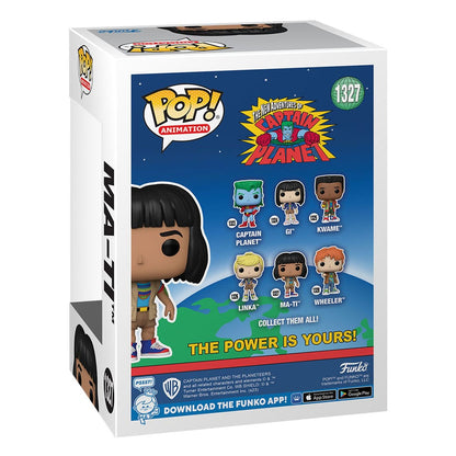 Captain Planet and the Planeteers POP! Animation Figure Ma-Ti 9 cm