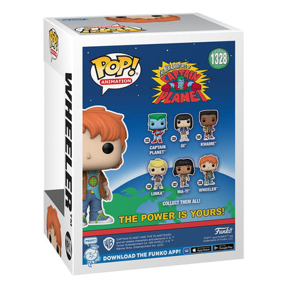 Captain Planet and the Planeteers POP! Animation Figure Wheeler 9 cm