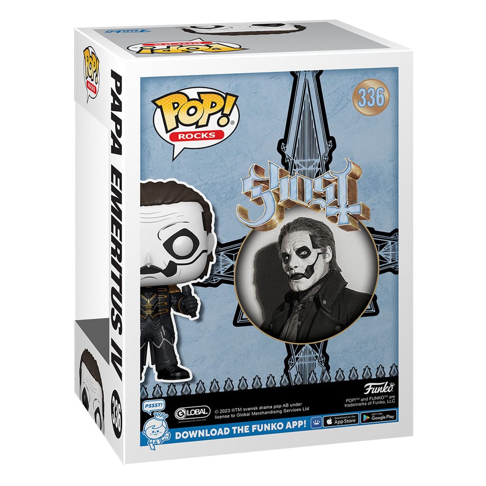 Hayalet pop! Kayalar Vinil Şekil Papa Emeritus IV 9 cm