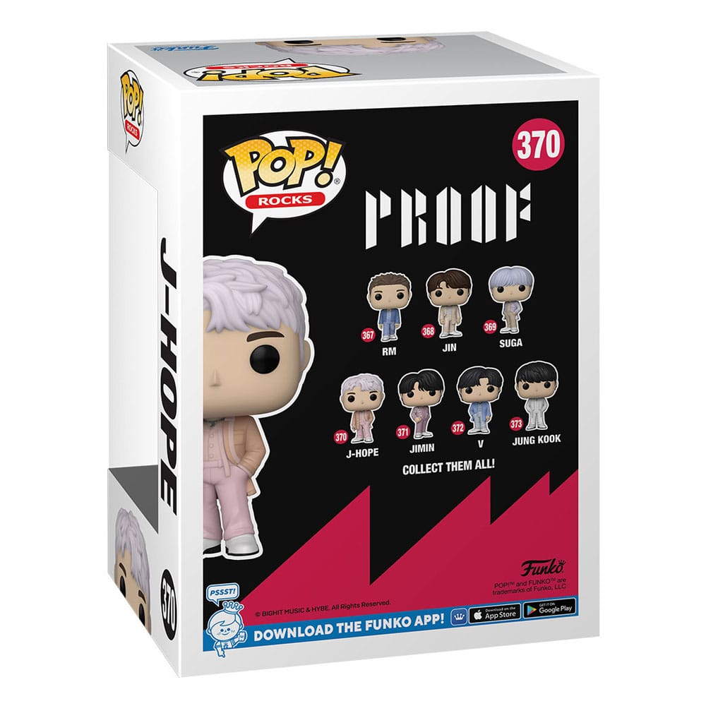 BTS POP! Rocks Vinyl Figure J Hope 9 cm