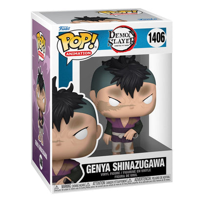 Demon Slayer: Kimetsu Hayır Yaiba Pop! Animasyon figürü Genya Shinazugawa 9 cm