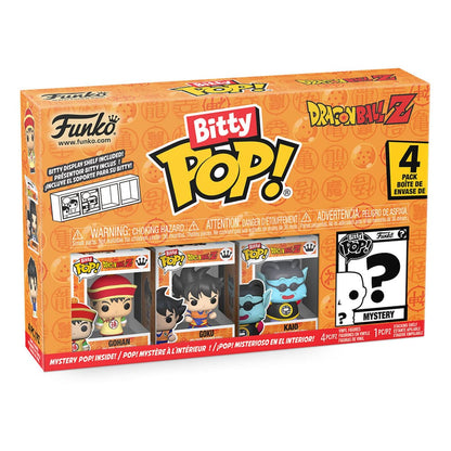 Dragon Ball Bitty Pop! Vinile Figura 4 pack serie 1 2,5 cm