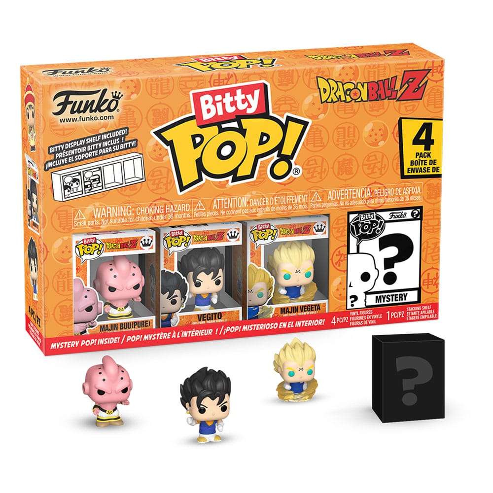 Dragon Ball Bitty Pop! Vinyl Figur 4-Pack-serie 3 2,5 cm