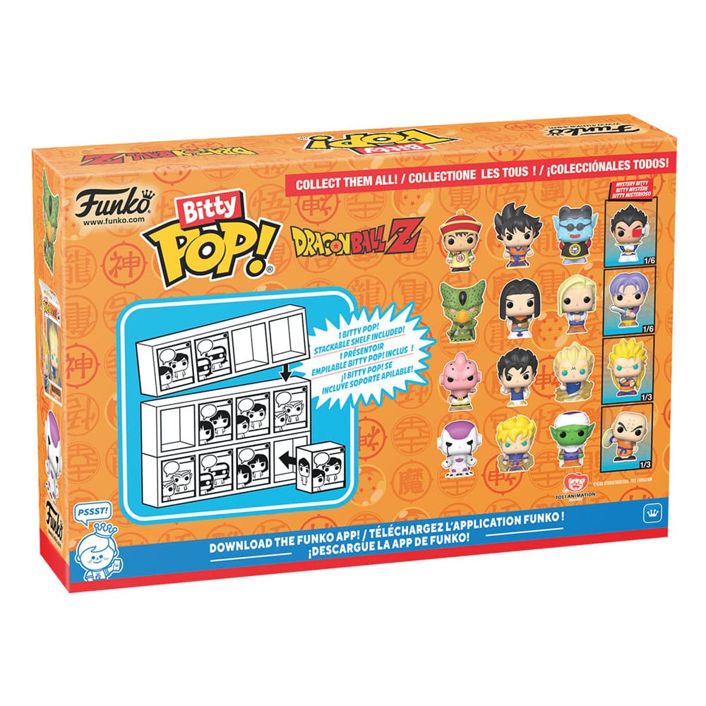 Dragon Ball Bitty Pop! Vinyl Figur 4-pack serie 4 2,5 cm