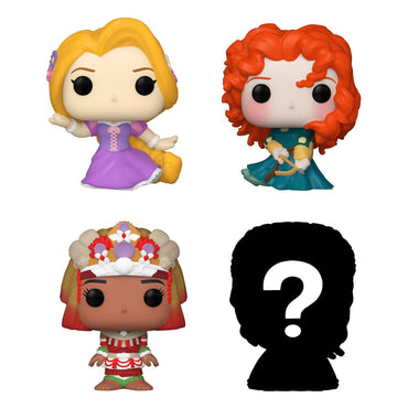 Disney Princesses Bitty Pop! Vinyl Figur 4-pack Rapunzel 2,5 cm