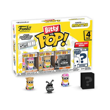 Schergen Bitty Pop! Vinyl Abbildung 4-Pack Young Gru 2,5 cm