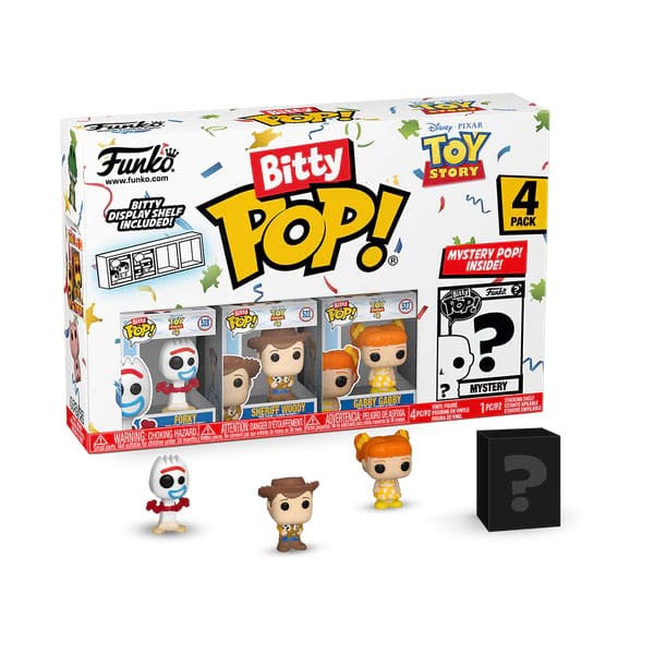 Toy Story Bitty Pop! Vinilo Figura 4 Packing Forky 2,5 cm