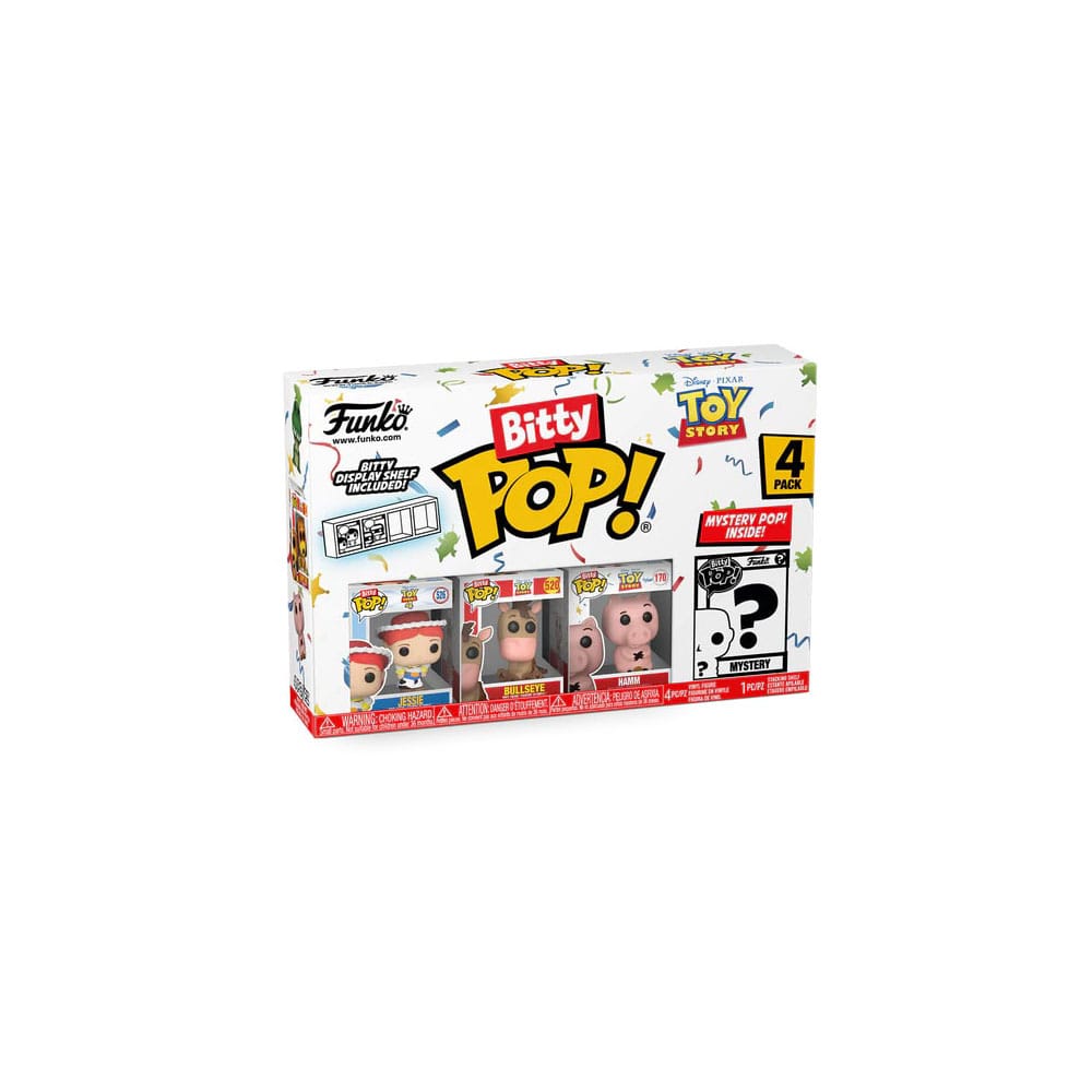 Toy Story Bitty Pop! Vinyl Figura 4 paquete Jessie 2,5 cm