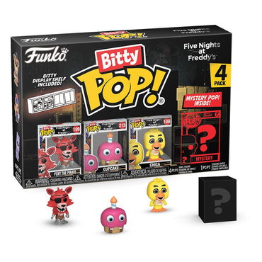 Five Nights at Freddy's Bitty POP! Vinyl Figure 4-Pack Foxy 2,5 cm