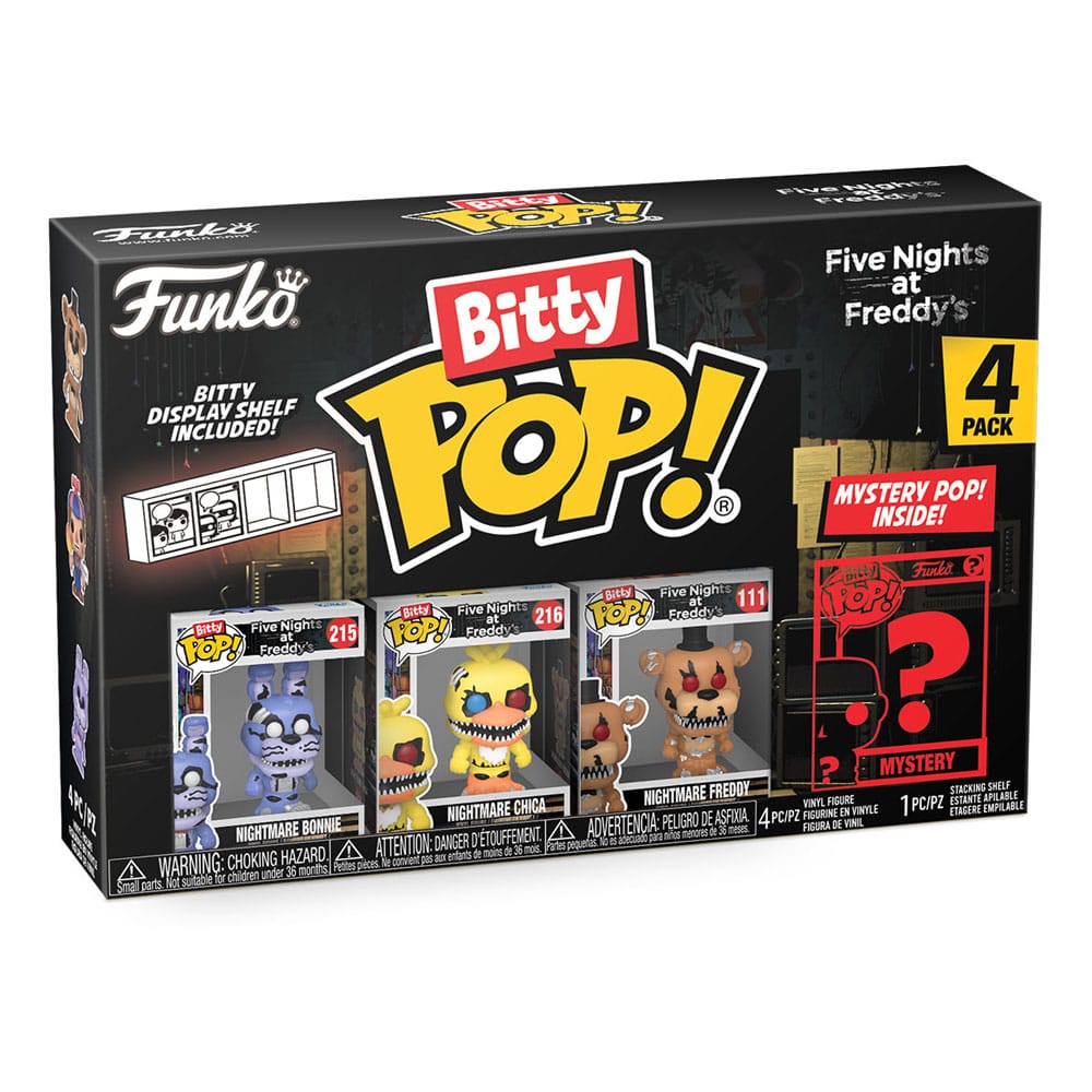 Five Nights at Freddy's Bitty POP! Vinyl Figure 4-Pack Nightmare Bonnie 2,5 cm