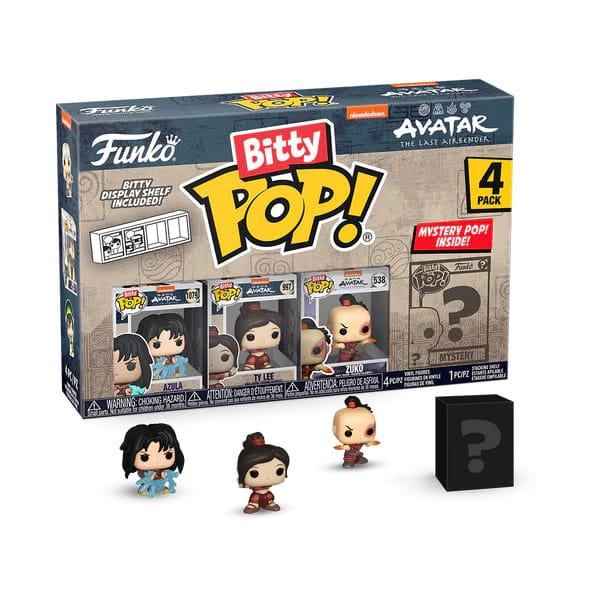 Avatar The Last Airbender Bitty POP! Vinyl Figure 4-Pack Azula 2,5 cm