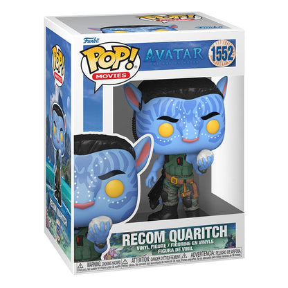 Avatar: Su Yolu Pop! Filmler Vinil Figürü Recom Quaritch 9 cm