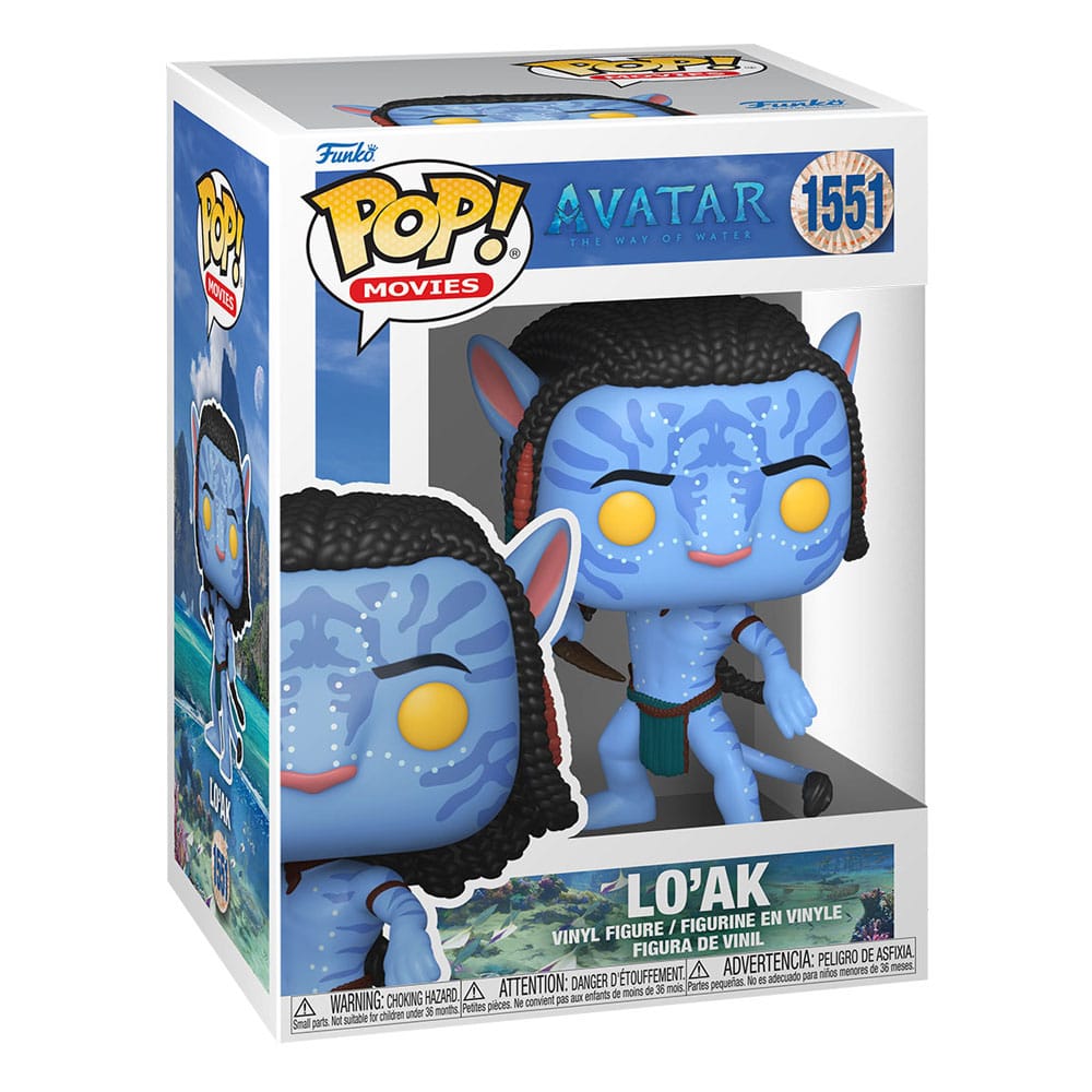 Avatar: The Way of Water Pop! Film in vinile figura lo'ak 9 cm