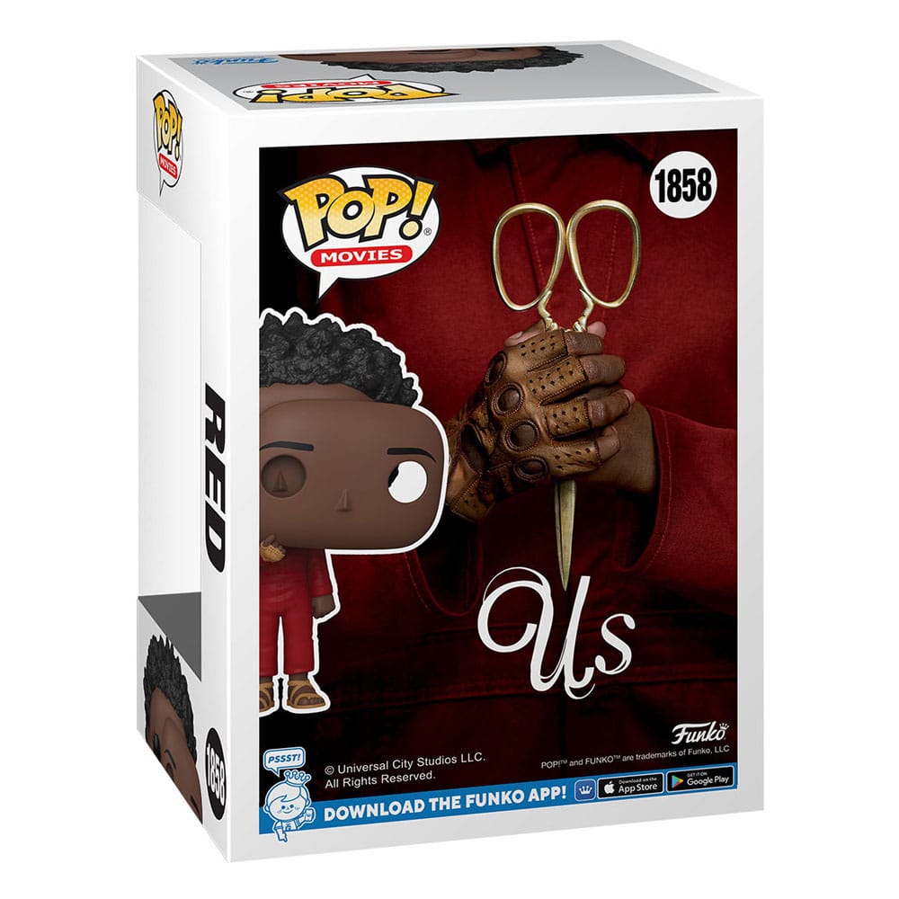 Jordan Peele Pop! Filmer Vinyl Figur Us - Adelaide Wilson 9 CM