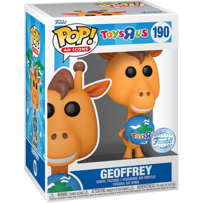 Toys "R" Us Pop! Iconos de anuncios Figura de vinilo Geoffrey EDICIÓN ESPECIAL 9 cm