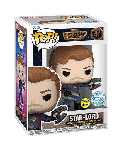 Guardians of the Galaxy POP! Vinyl Figure Star-Lord(GW) Exclusive Edition 9 cm