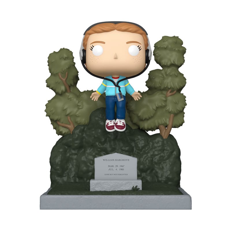 Stranger Things Pop Moments Deluxe Vinyl Figures Max at Cemetery 9 cm