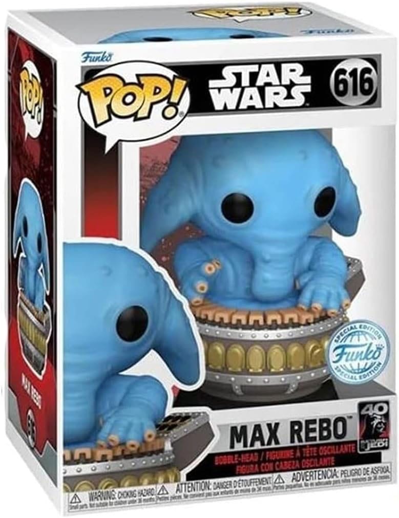 Star Wars: Obi-Wan POP! Vinyl Figure Max Rebo Exclusive Edition 9 cm