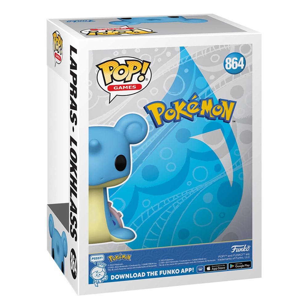 Pokemon pop! Igre vinil figura lapras (EMEA) 9 cm