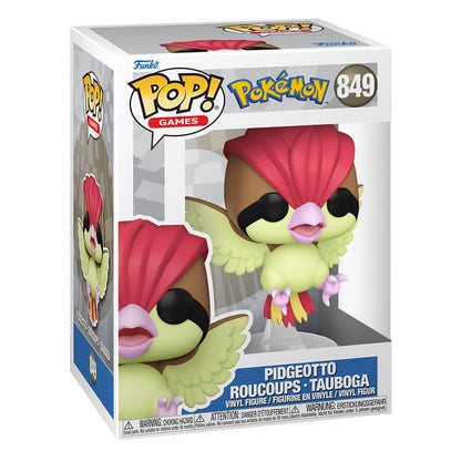 Pokemon Pop! Giochi in vinile figura pidgeotto 9 cm