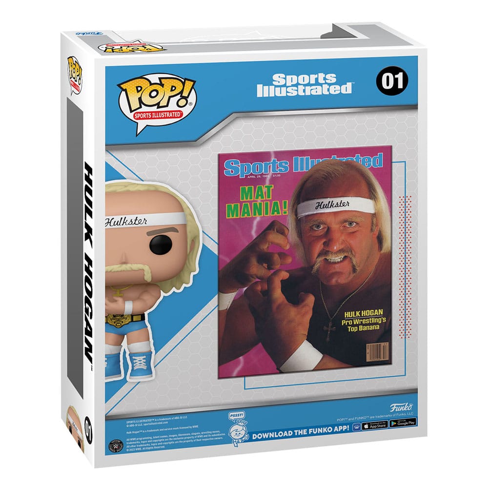 WWE SI Magazine Cover Pop! Vinylfigur Hulkster 9 cm