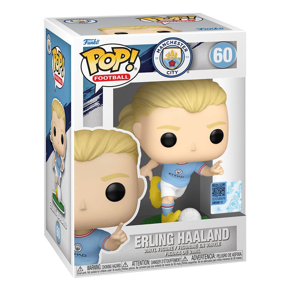 Efl Pop! Fußball -Vinylfigur Mancity - Erling Haaland 9 cm
