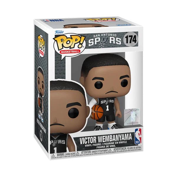 NBA Legends Pop! Sports Vinyl Figure Spurs- Victor Wembanyama 9 cm