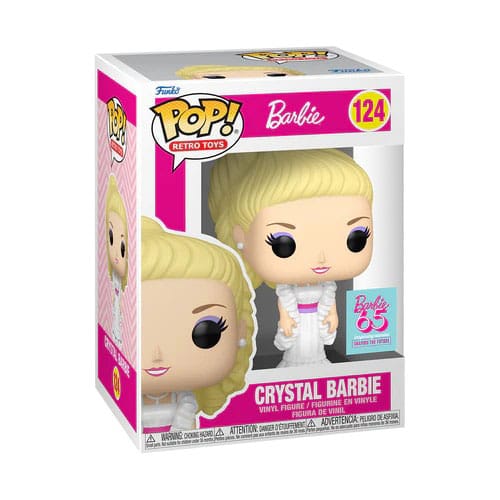 Barbie pop! Retro igračke vinil figura kristal barbie 9 cm