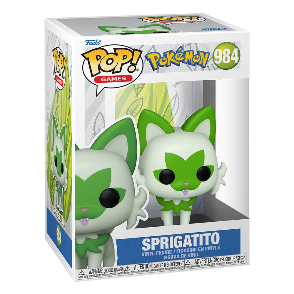 Pokemon Pop! Spiele Vinylfigur Sprigatito (EMEA) 9 cm