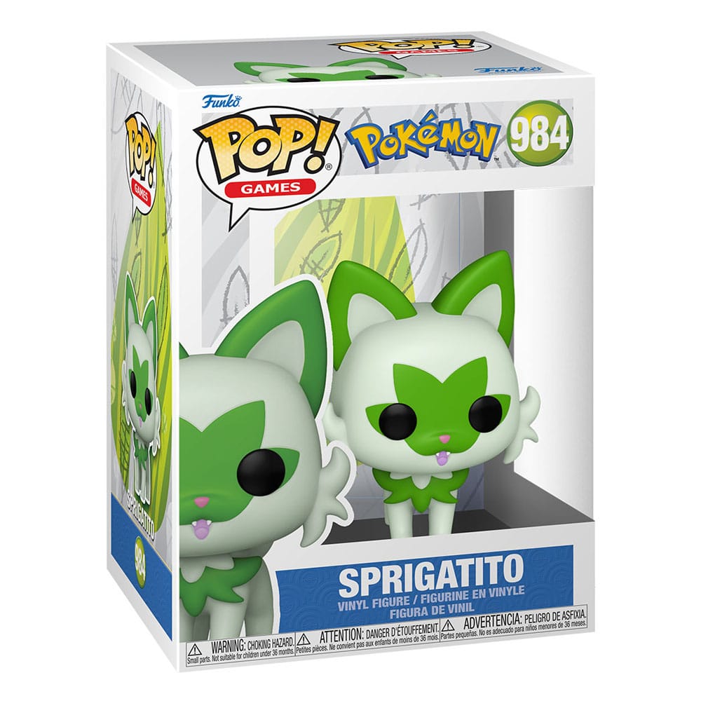 Pokemon Pop! Spill vinylfigur Sprigatito (EMEA) 9 cm