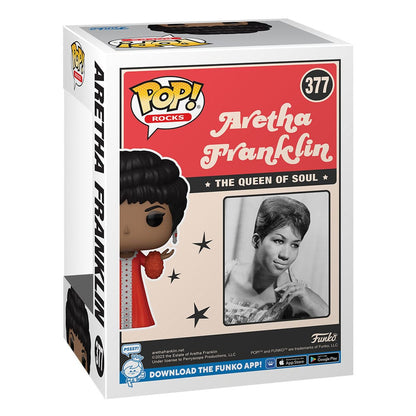 Aretha Franklin Pop! Rocks Vinyl Figure Aretha Franklin (AW Show) 9 cm