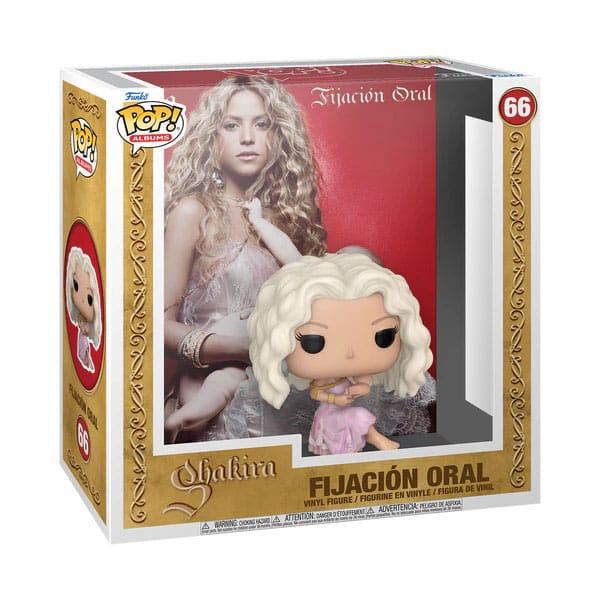 Shakira Pop! Albümler Vinil Figürü O. Fiksasyon Vol. 1 9 cm