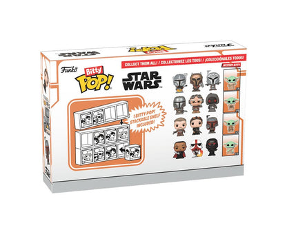 Star Wars: Mandalorian Bitty POP! Vinyl Figure 4-Pack Heavy Mandalorian 2,5 cm