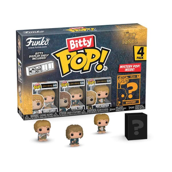 Der Herr der Ringe Bitty Pop! Vinyl Abbildung 4-Pack-Samgewise 2,5 cm