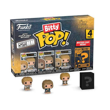 ¡El señor de los anillos Bitty Pop! Vinilo Figura 4 Packing Samwise 2,5 cm