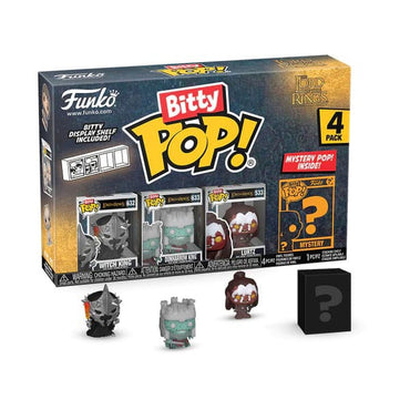 ¡El señor de los anillos Bitty Pop! Vinilo Figura 4 Packing Witch King 2,5 cm