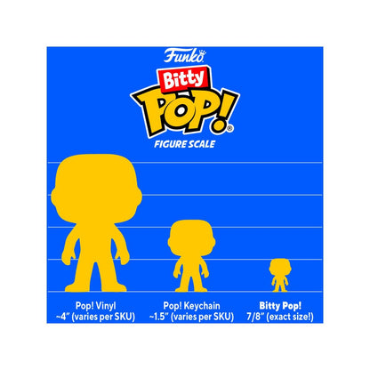 WWE Bitty Pop! Vinyl Afbeelding 4-pack Bret Hart 2,5 cm