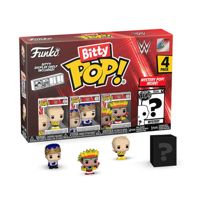 WWE Bitty POP! Vinyl Figure 4-Pack Dusty Rhodes 2,5 cm