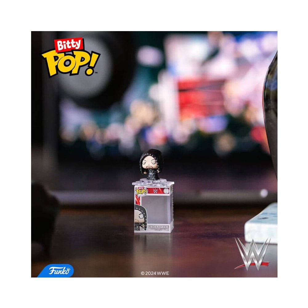 WWE Bitty Pop! Vinil Şekil 4 Paket Undertaker 2,5 cm