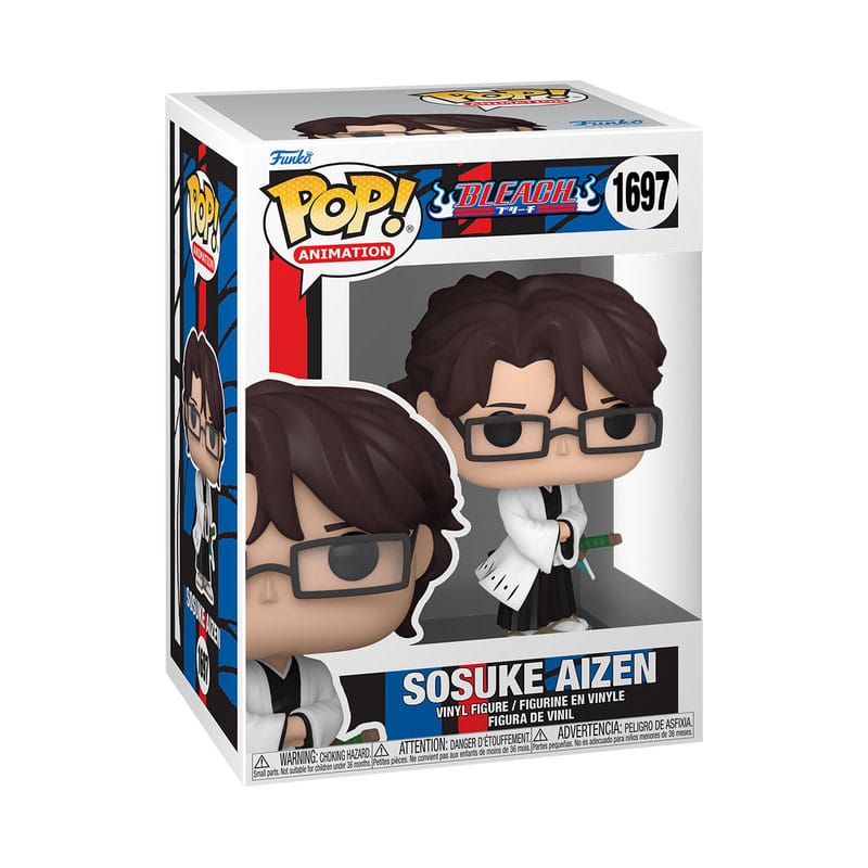 Bleach POP! Animation Vinyl Figure Aizen 9 cm