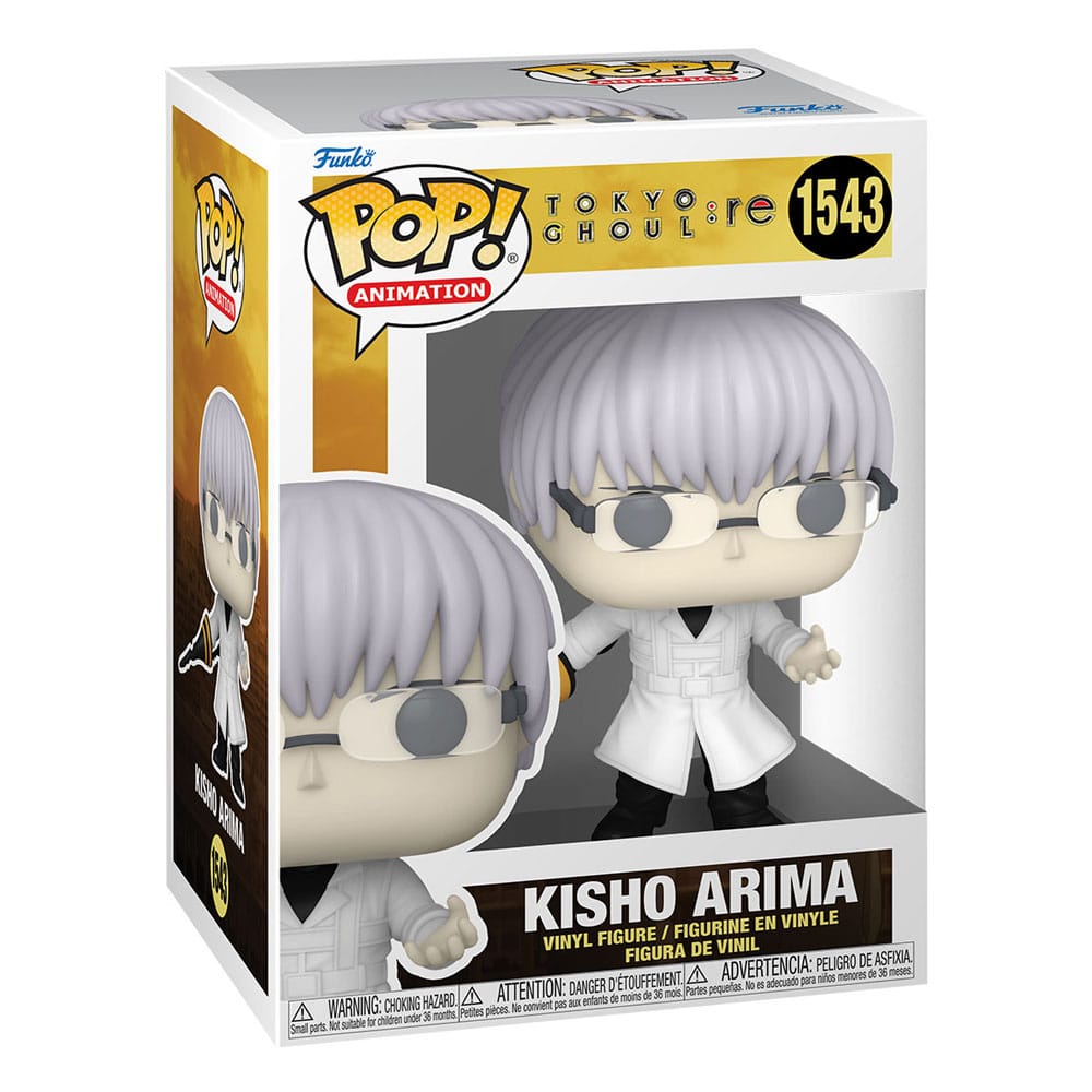 Tokyo Ghoul: Re Pop! Figura de vinilo de animación Kisho Arima 9 cm