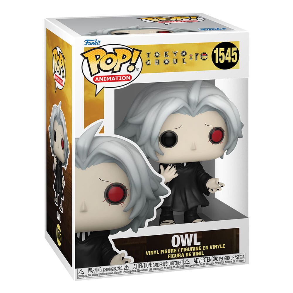 Tokyo Ghoul: Re Pop! Animación de búho de figura de vinilo 9 cm