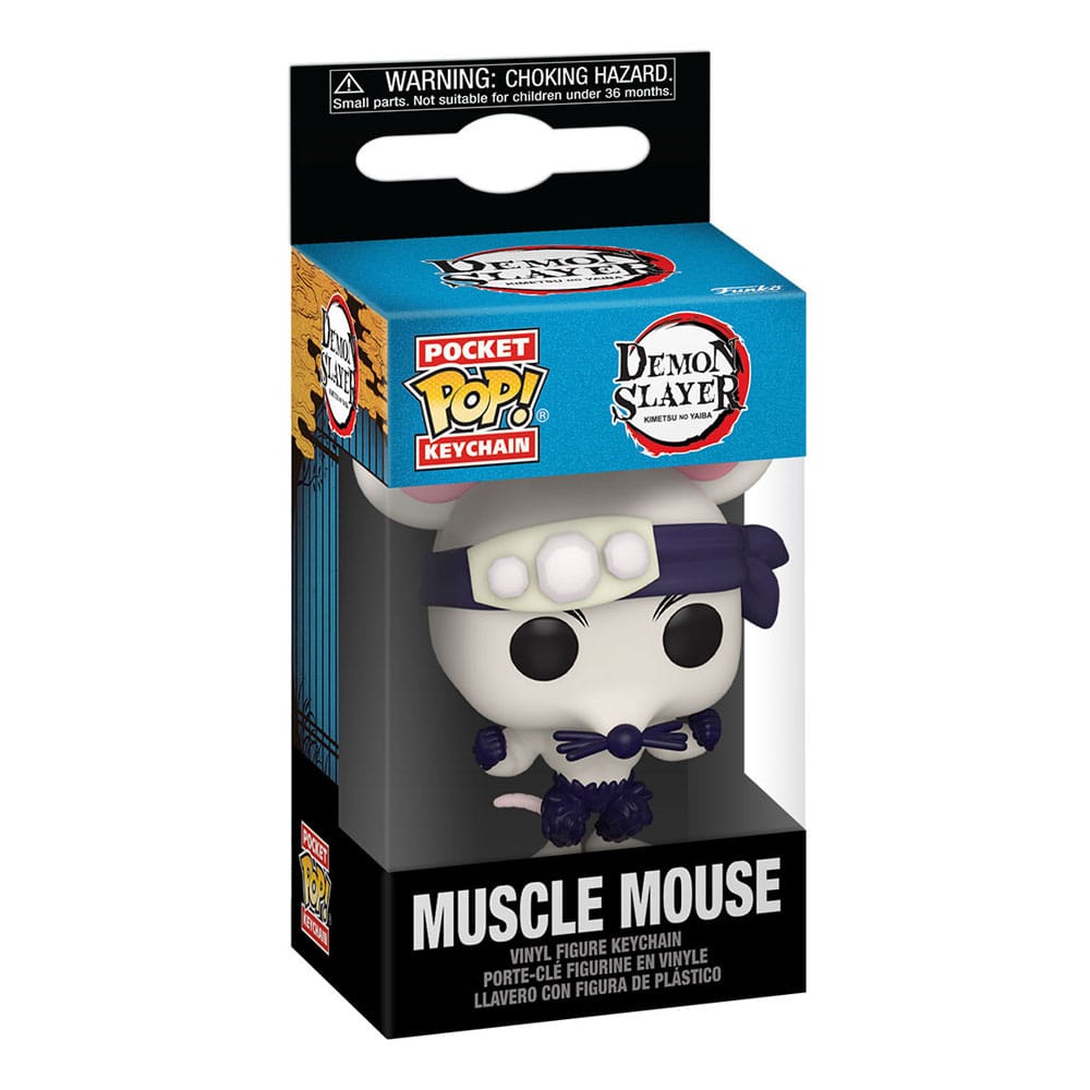 Pocket Pop! Keychain: Demon Slayer - Muscle Mouse Display (12)