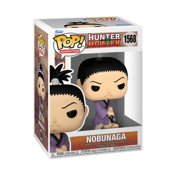 Hunter x Hunter pop! Animacija vinil figura nobunaga 9 cm