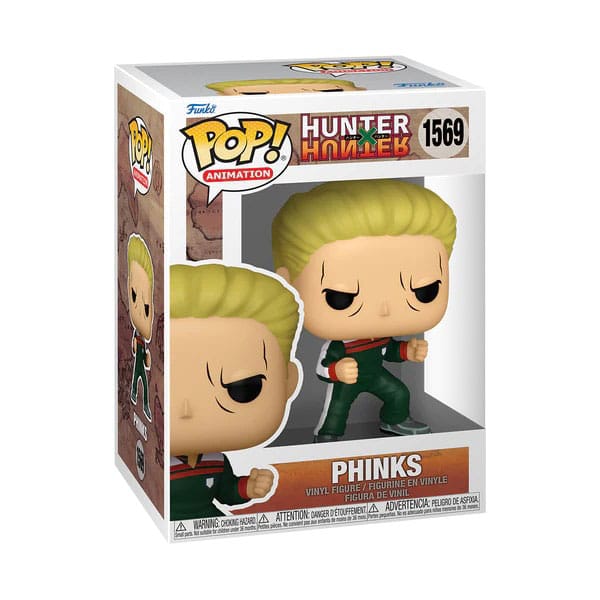 Hunter x Hunter pop! Animacija vinil figura phinks 9 cm