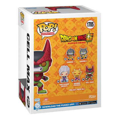 Dragon Ball Super: Super Hero POP! Vinyl Figuur Cel Max 9 cm