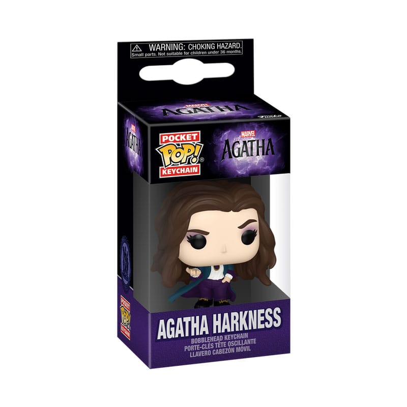 Agatha pop! Vinyl Keychains 4 cm agatha -display (12)
