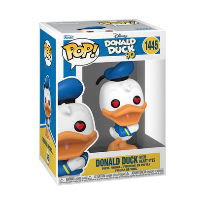 Disney DD 90th Anniversary POP! Disney Vinyl Figure Donald Duck(heart eyes) 9 cm