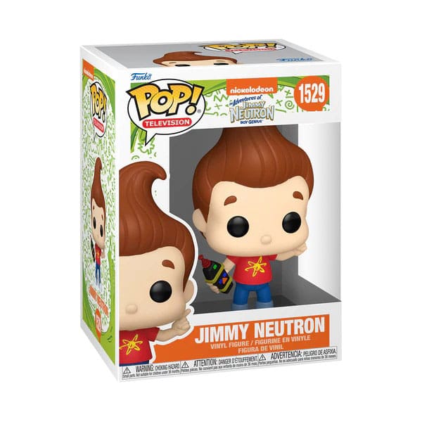 ¡Nick Rewind Pop! TV Figura de vinilo Jimmy Neutrón 9 cm